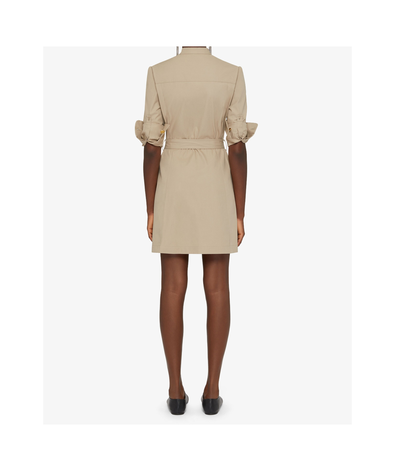 GIVENCHY SAFARI DRESS IN POPLIN