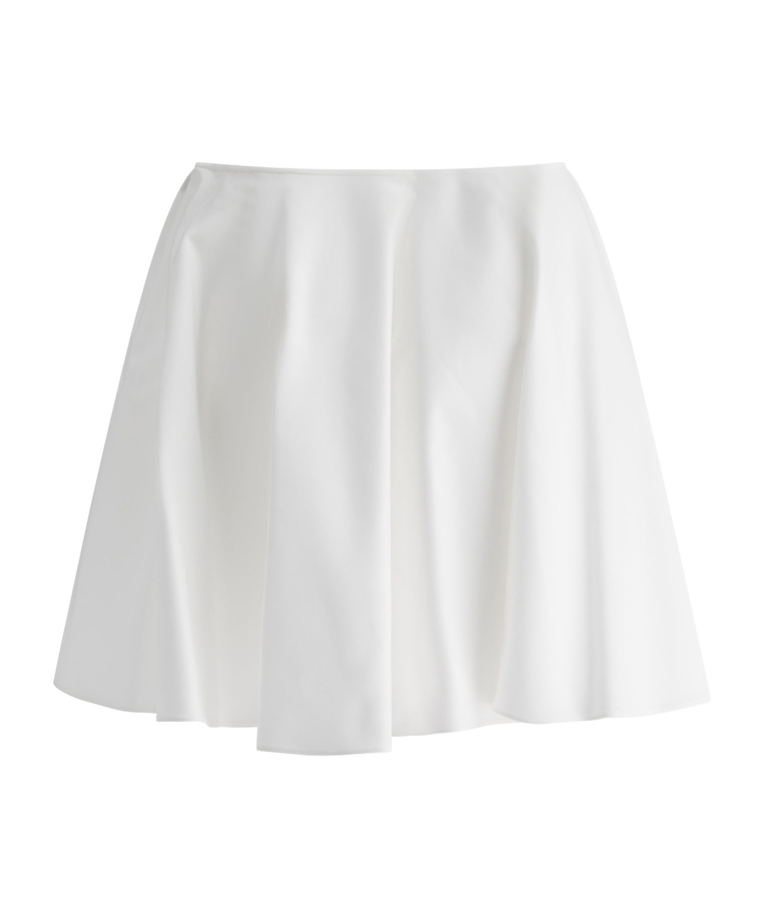 Givenchy Flared Mini Skirt In White