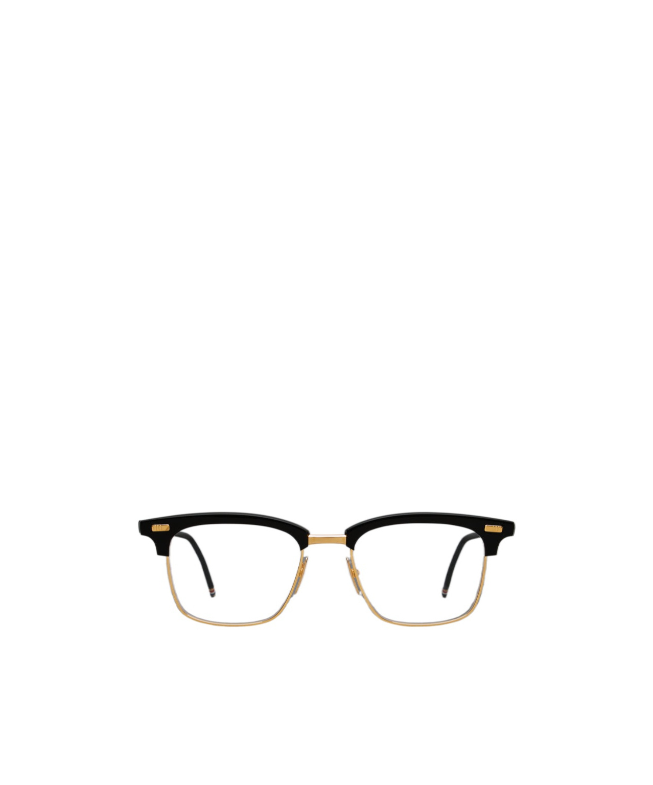 Thom Browne Square-frame Glasses In Gold
