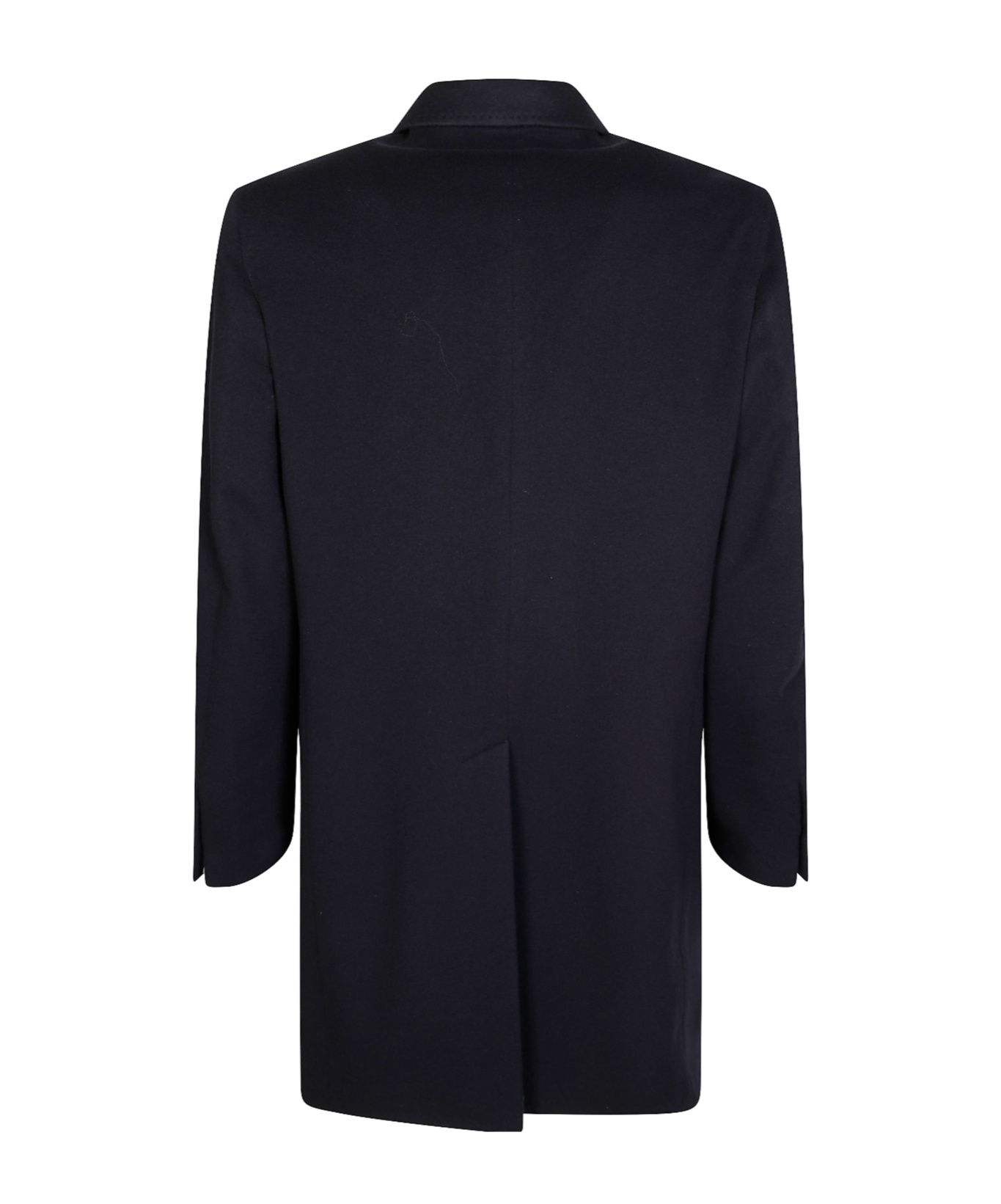 Tagliatore Single-breasted Coat In Blue