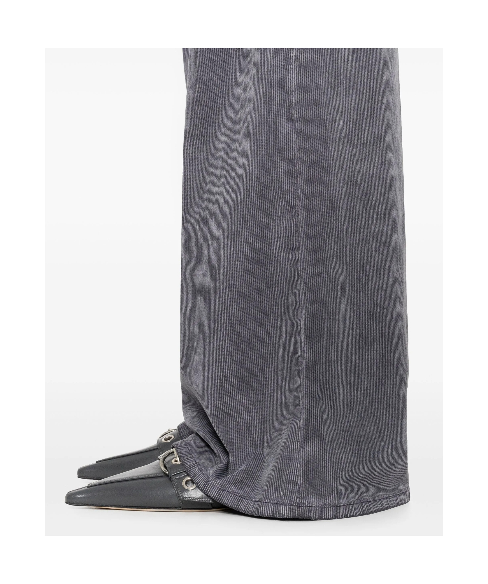 Diesel 1978 D-akemi 068sd Flare-leg Jeans In Gray