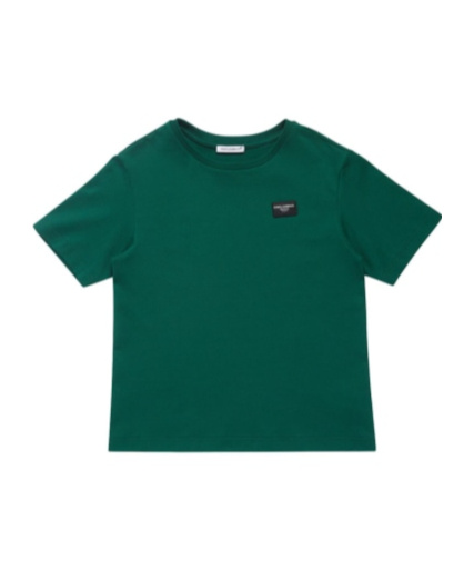Dolce & Gabbana Logo Patch Short-sleeved T-shirt