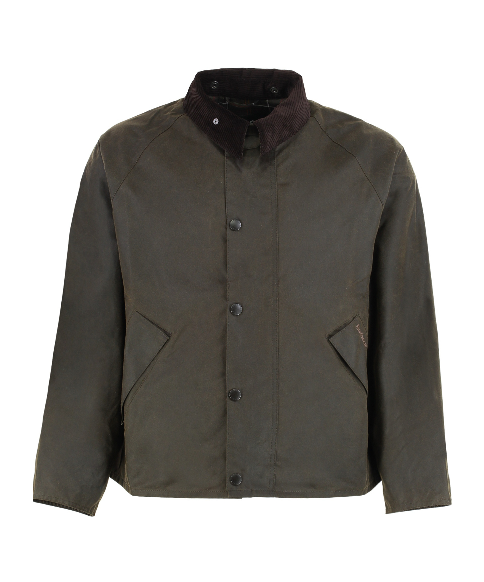 Barbour Os Transport Jacket In Green
