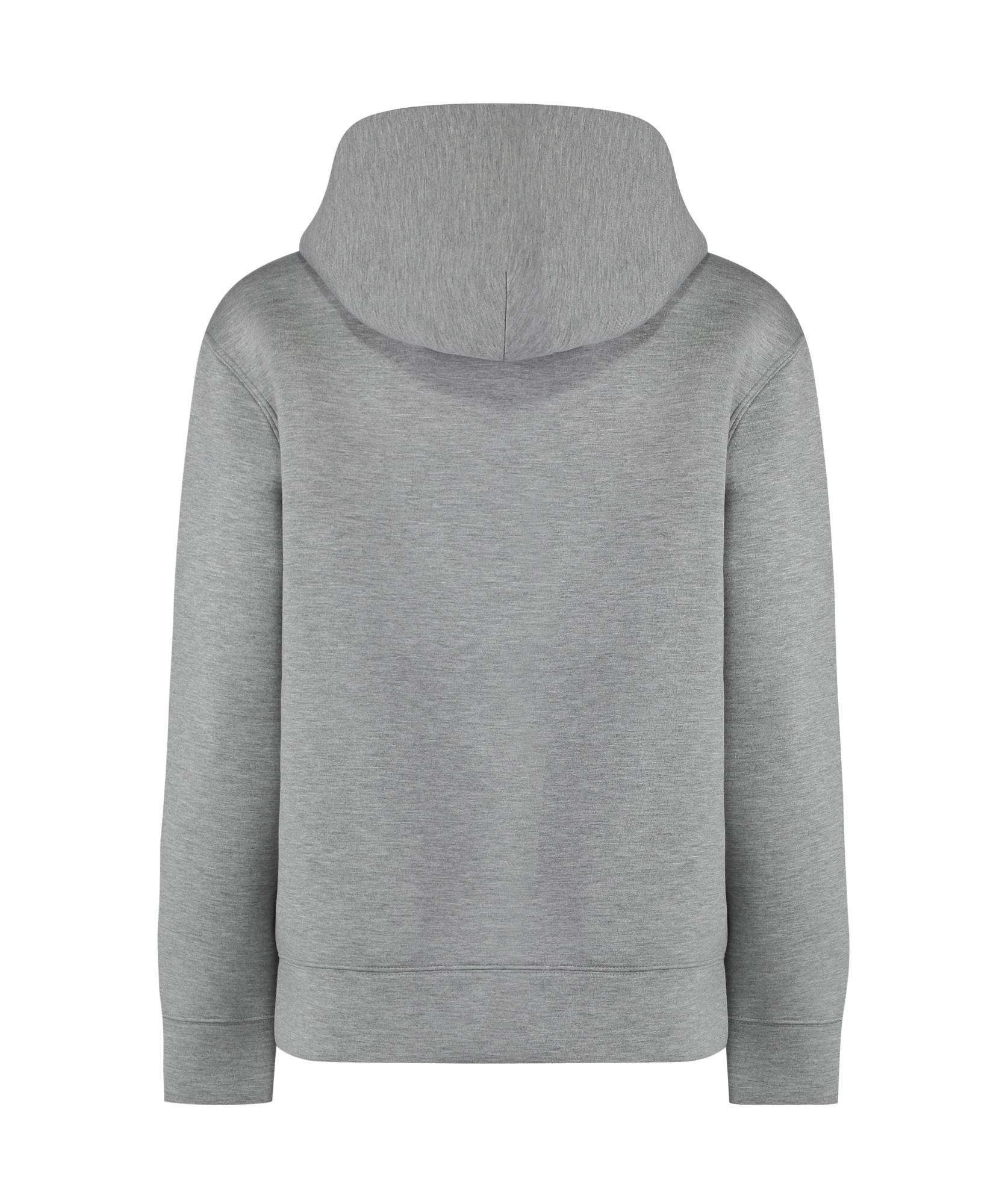 Calvin Klein Zip-up Hoodie With Hood And Pockets In Gray