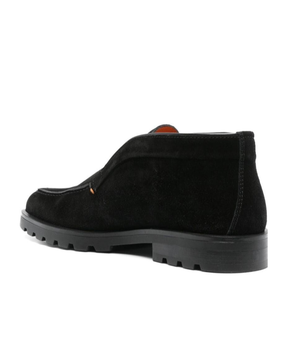 Santoni Ankle Boots In Gray