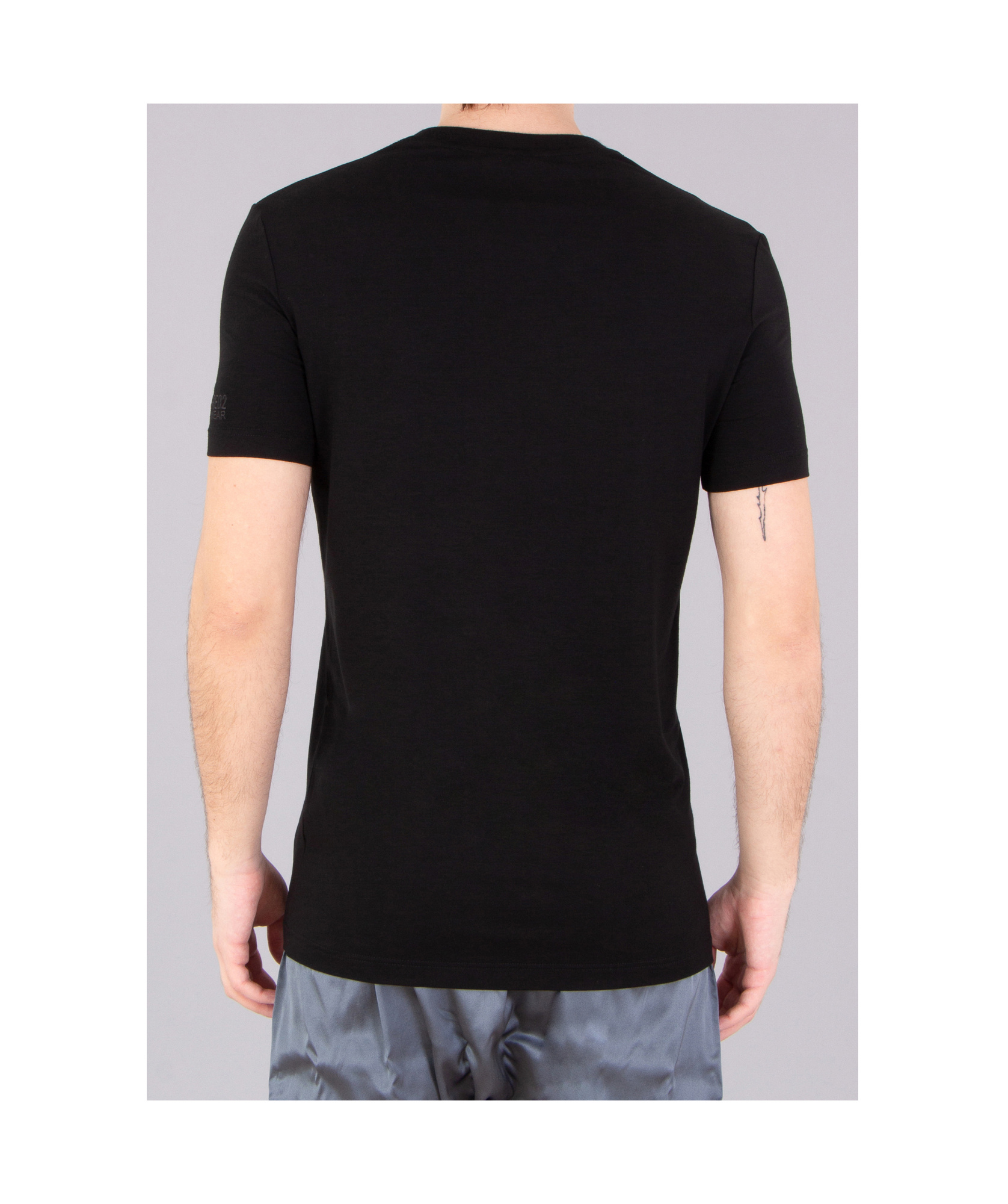 Dsquared2 Short-sleeved T-shirt In Black