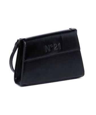 N°21 LOGO DEBOSSED SHOULDER BAG
