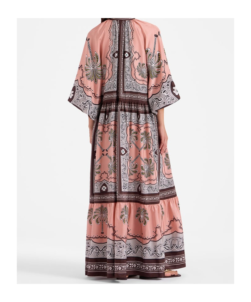 La Doublej Athena Dress In Multicolor