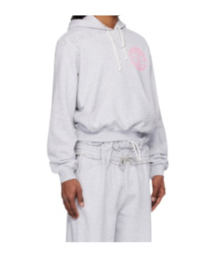 Magliano Drawstring Hood Ribbed Sweater