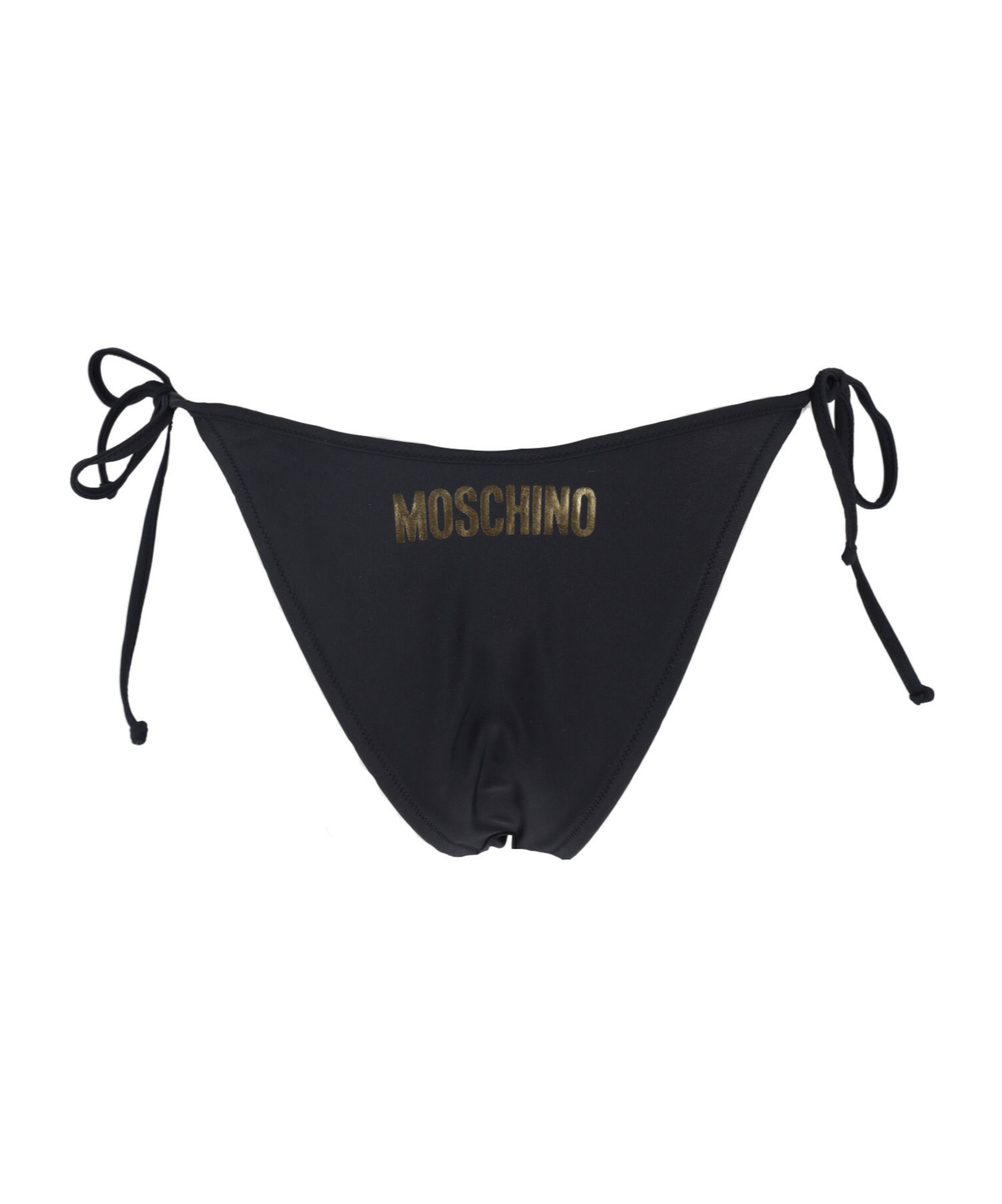 Moschino Strap Bikini In Black