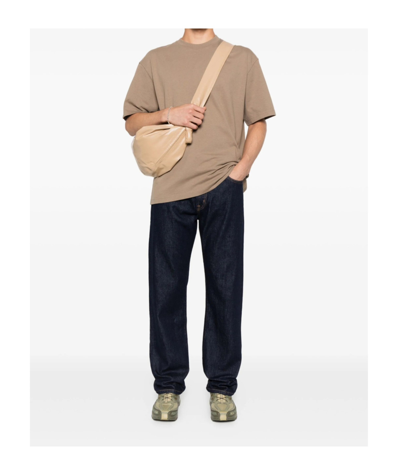 7 For All Mankind Belt-loop Jeans In Black