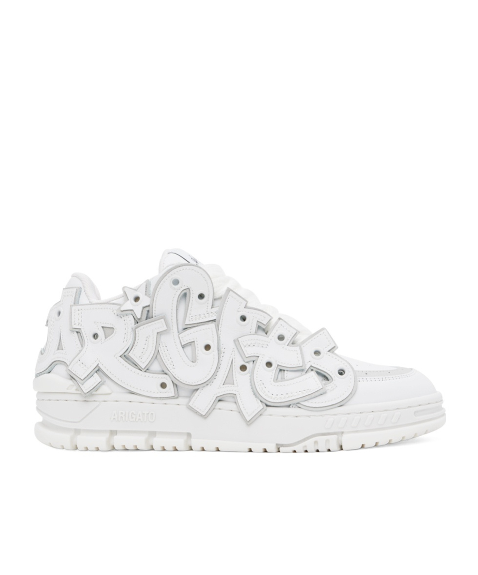Axel Arigato Logo Patch Sneakers In White