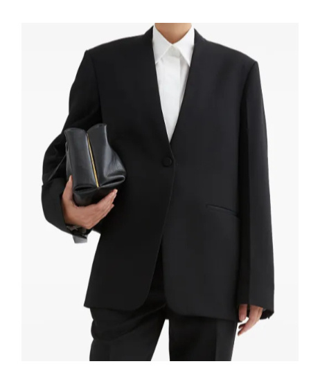 Jil Sander Wool Blazer In Black