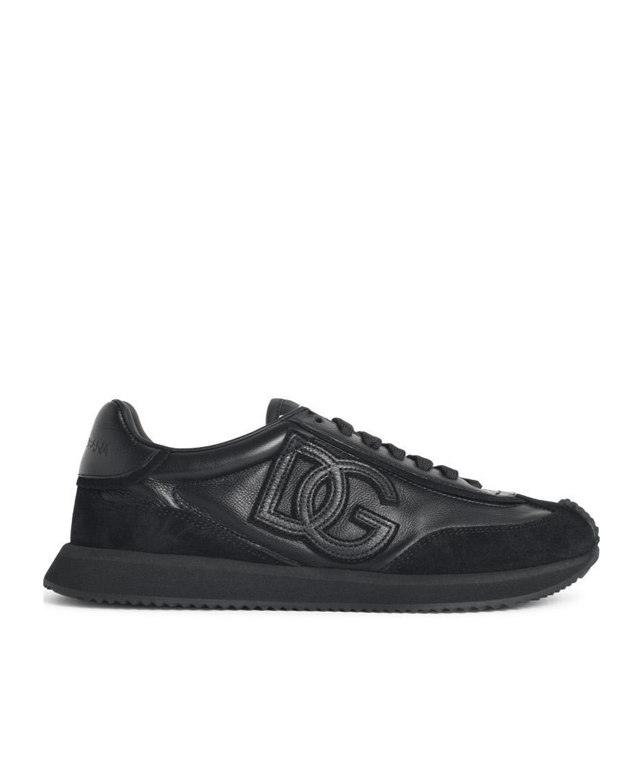 DOLCE & GABBANA DOLCE  GABBANA LOGO PATCH CUSHION SNEAKERS