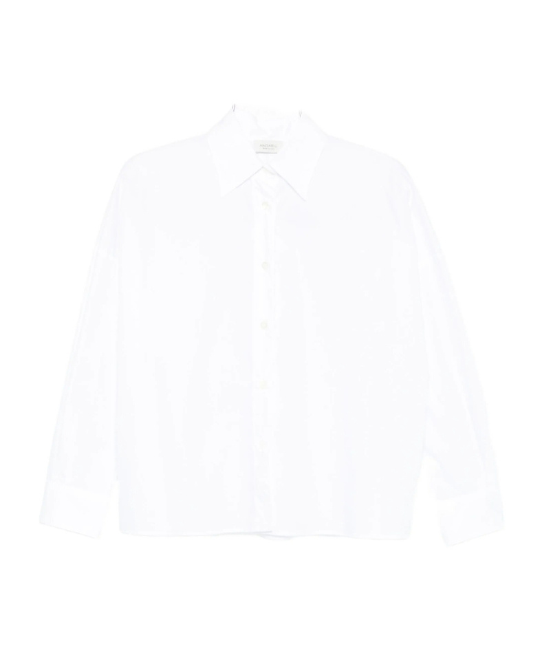 Mazzarelli Long Sleeve Shirt In White