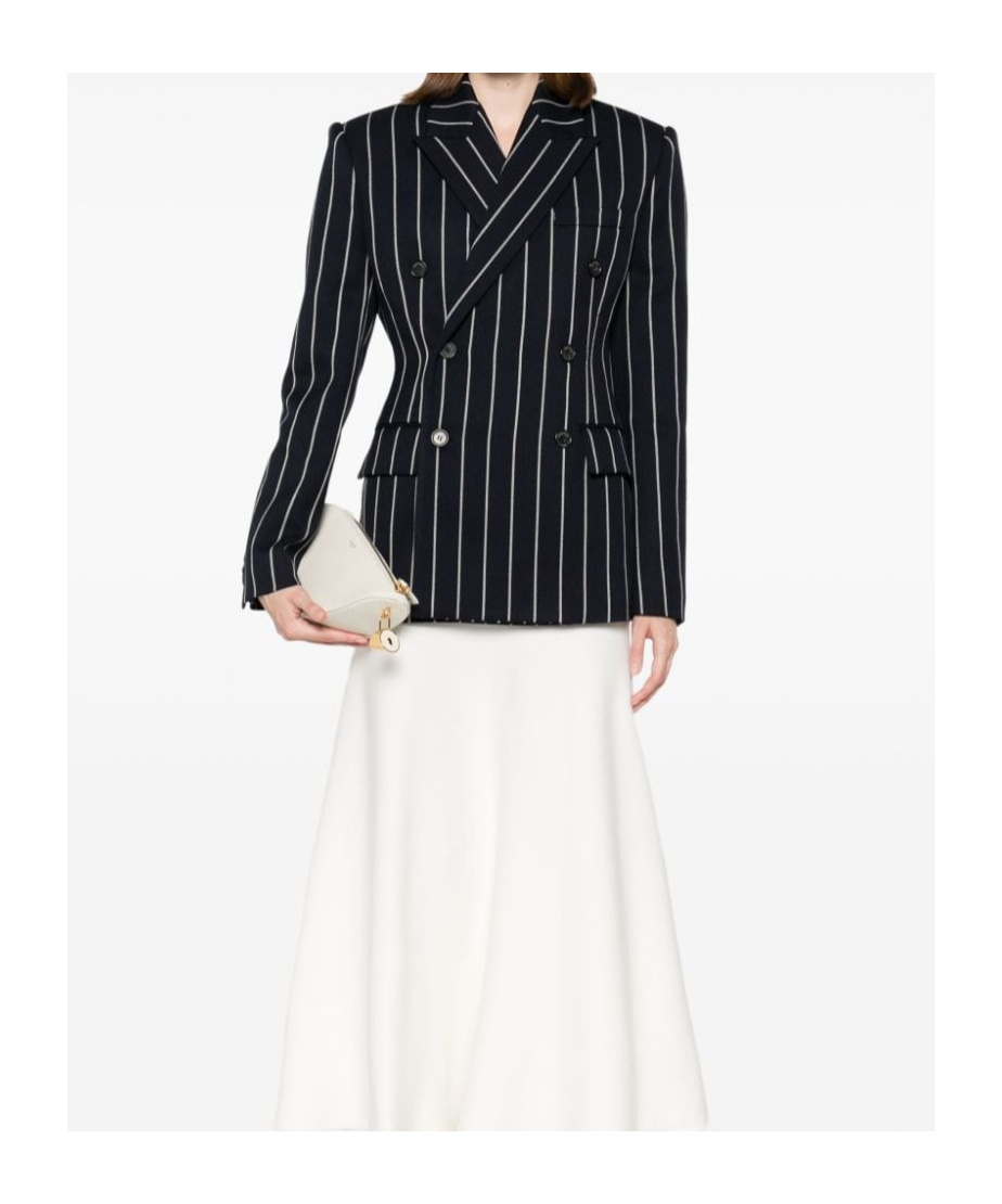 Giuseppe Di Morabito Double-breasted Pinstriped Blazer In Black