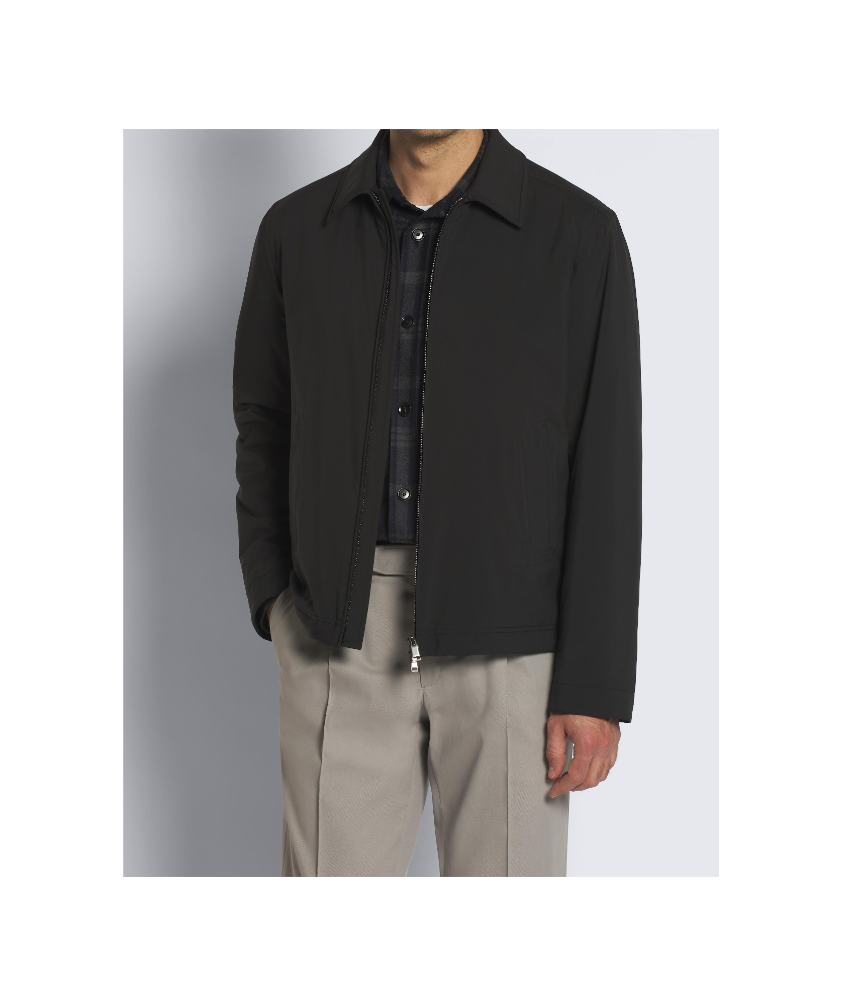 BRIONI BRIONI PERFORMA CLASSIC BLOUSON JACKET