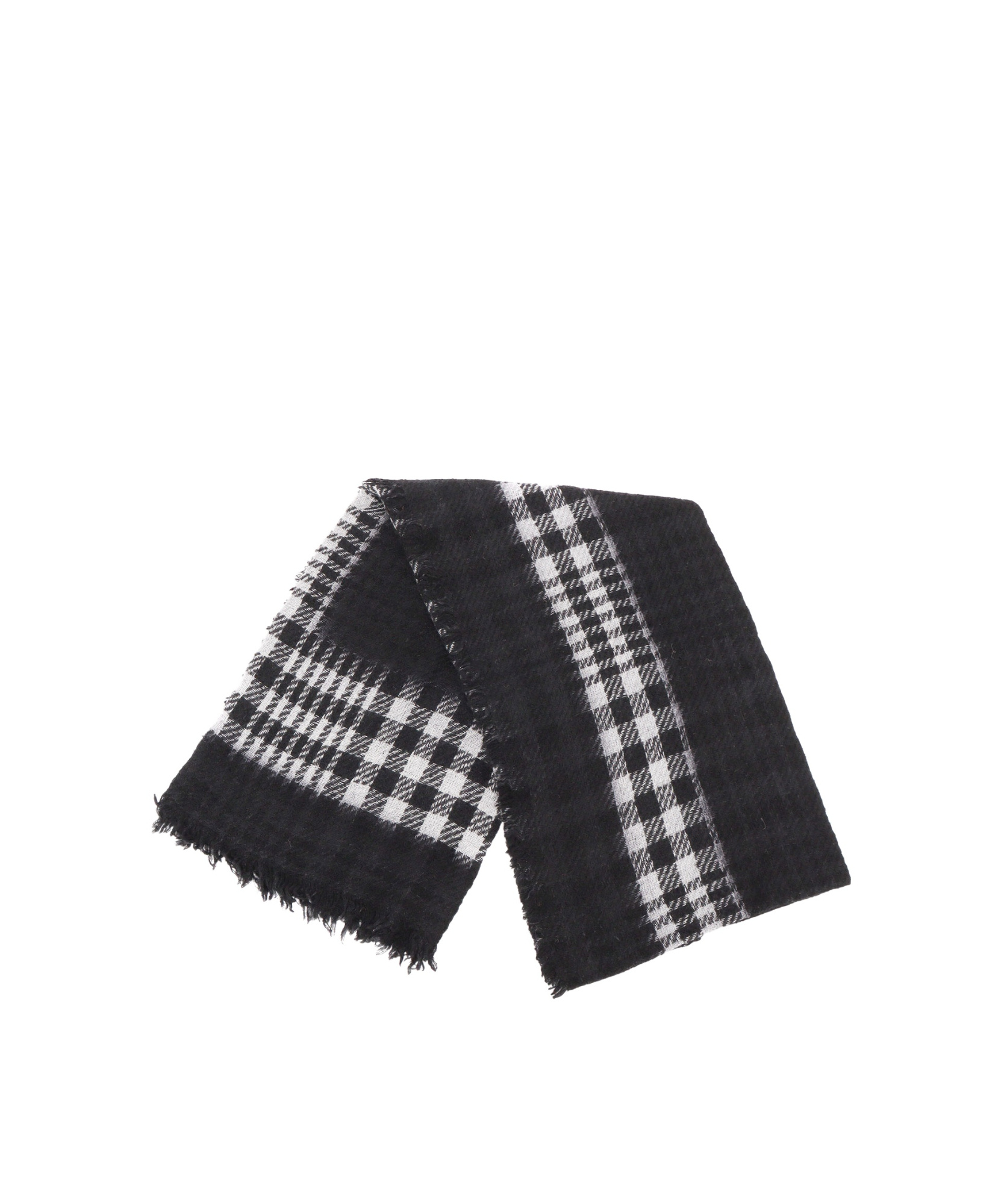 Faliero Sarti Marlita Checked Scarf In Black