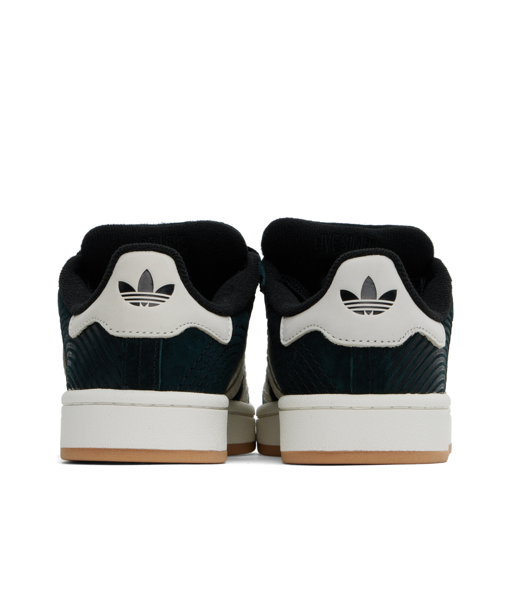 Adidas Originals Black & Off-white Campus 00s Sneakers In Black  Off-white