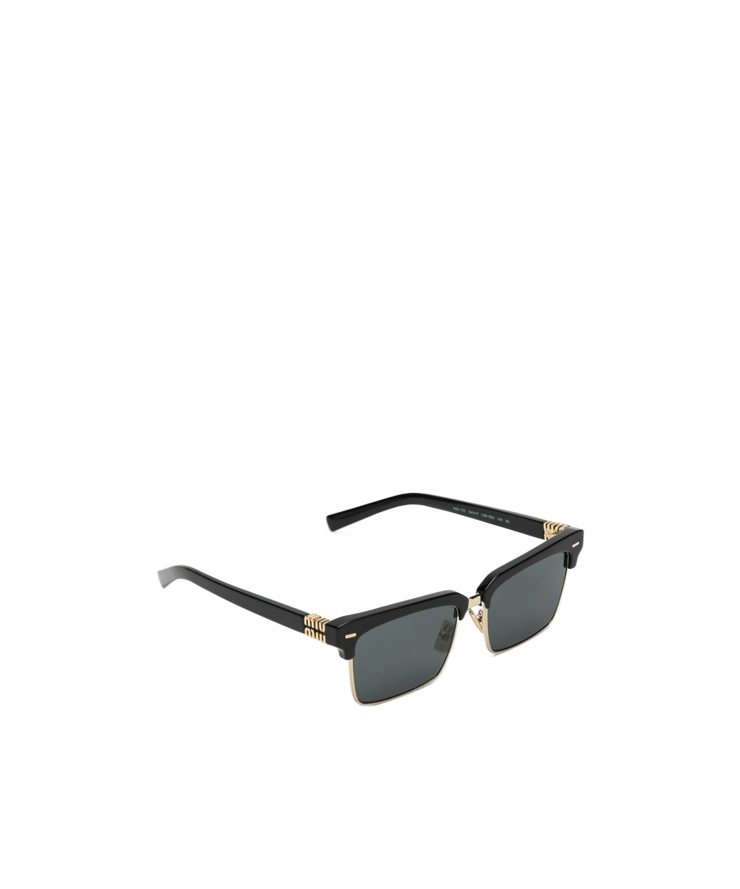 Miu Miu Runway Black Sunglasses In Black