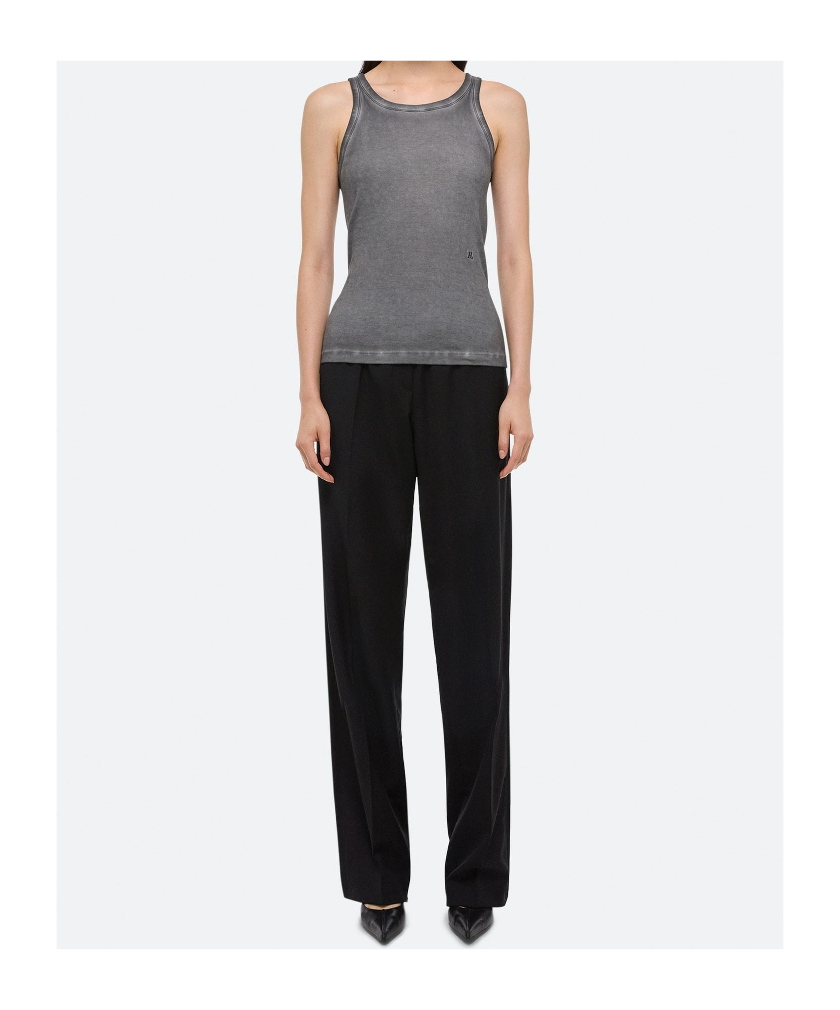 Shop Helmut Lang Cotton Tank Top
