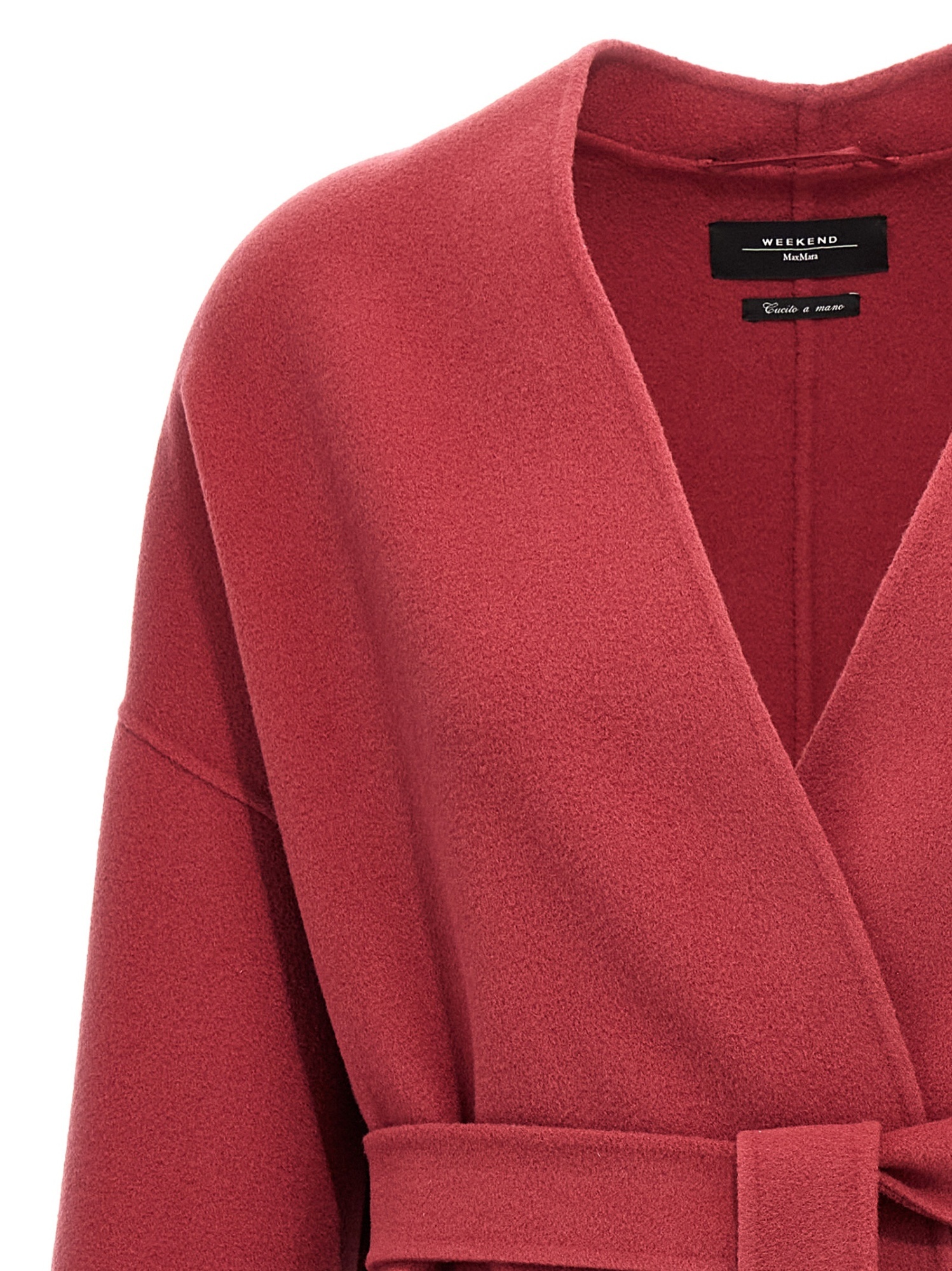 Weekend Max Mara Eris Coats And Trench Coats Fuchsia In Red