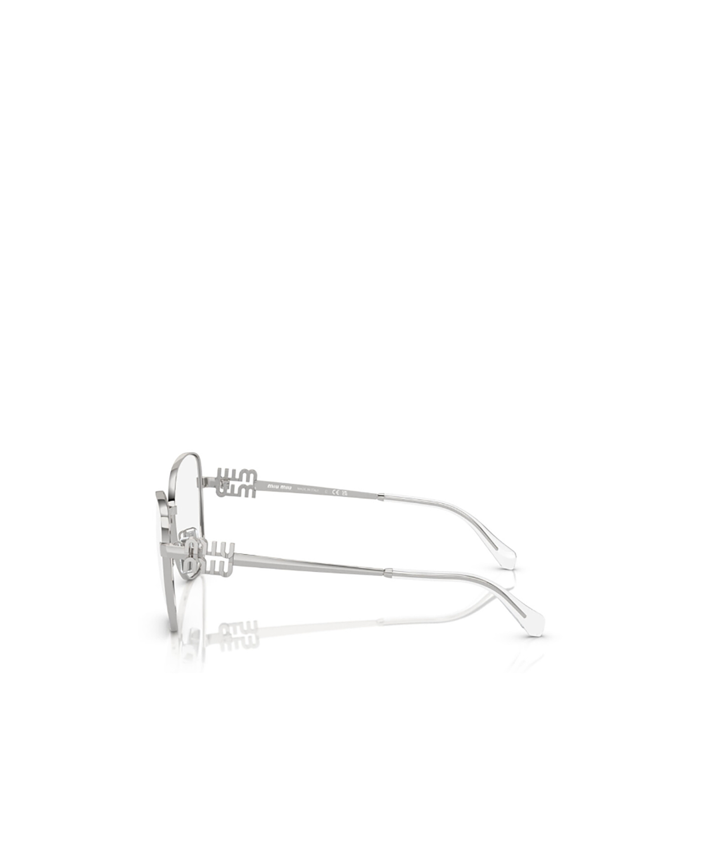 Miu Miu Logo Flat Mirror In White
