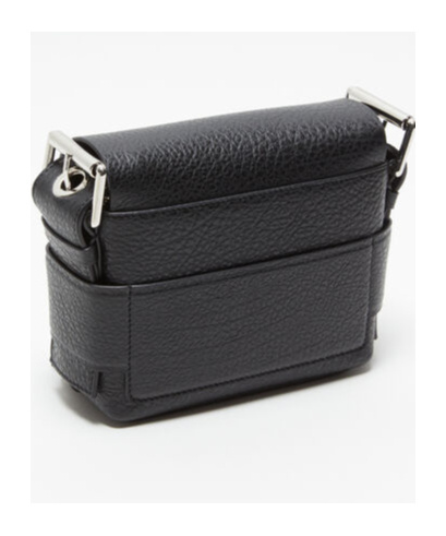 Acne Studios Musubi Shoulder Bag With Adjustable In Black
