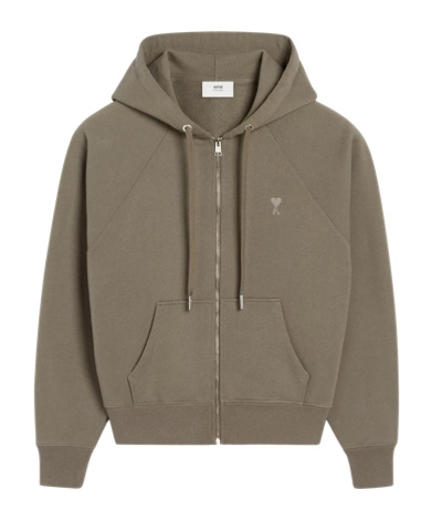 Ami Alexandre Mattiussi Long-sleeved Sweater In Green