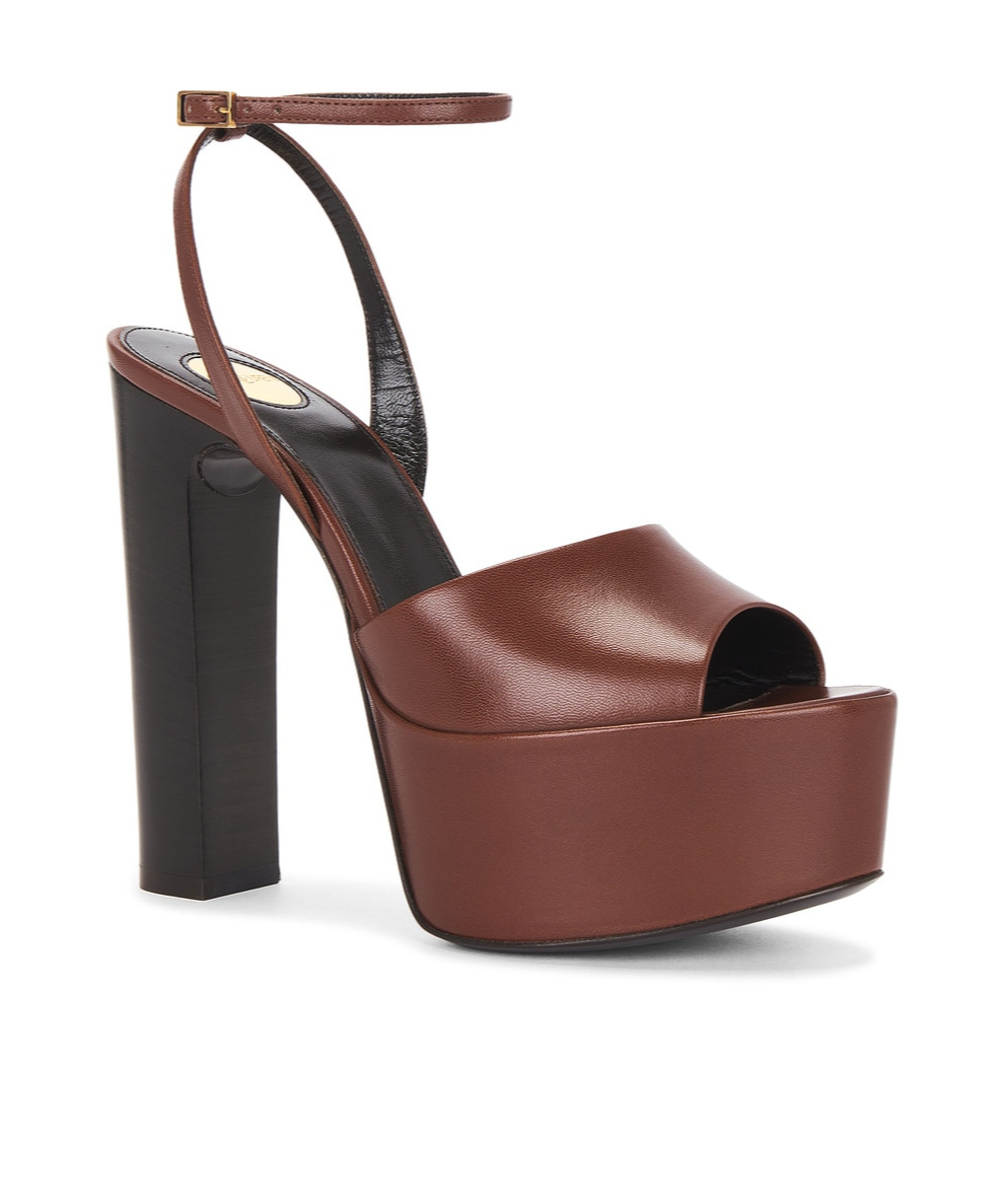 SAINT LAURENT 125MM JODIE SANDALS