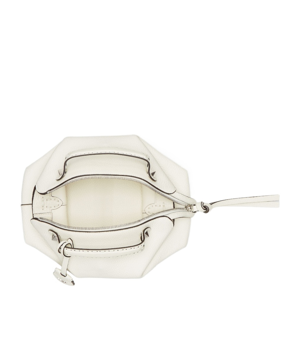 Fendi By The Way Selleria Medium Shoulder Bag In White