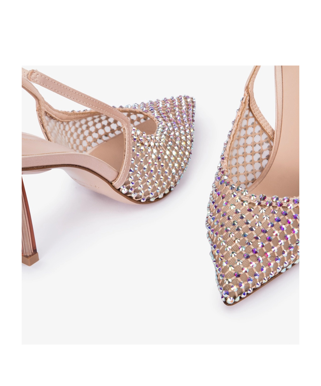 Le Silla Gilda Crystal-embellished Pumps In Multicolor