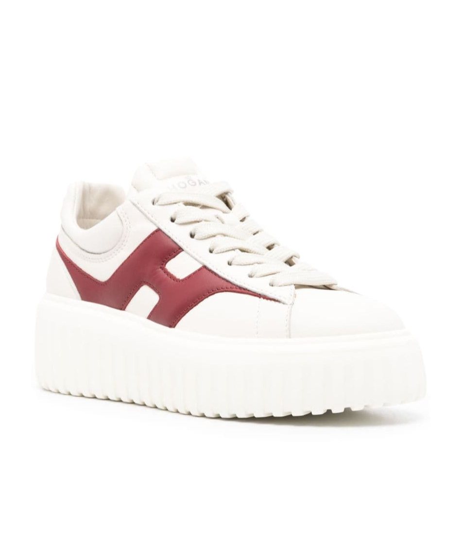 Hogan Pre Strap-up Sneakers In White