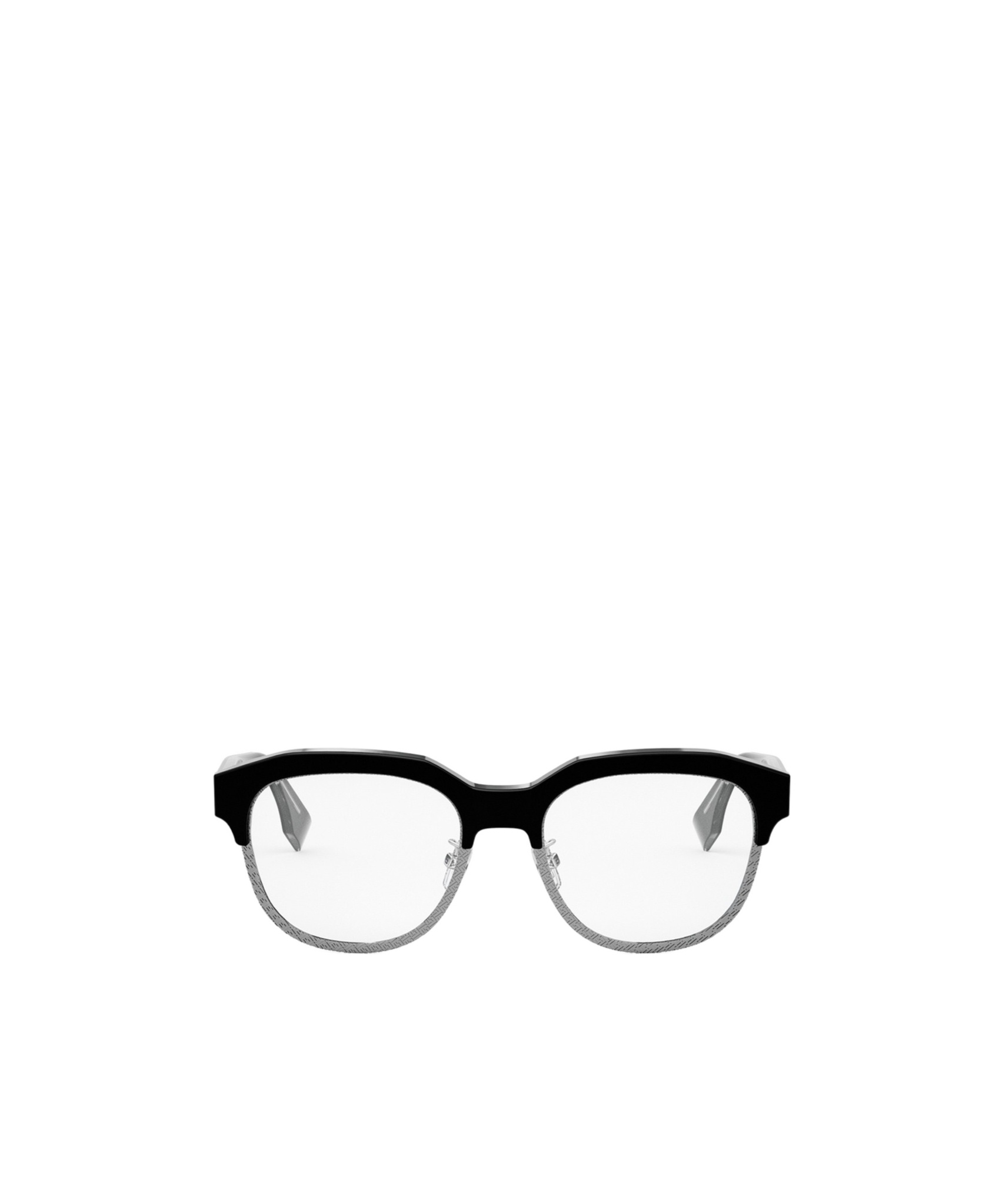 Fendi Eyewear Round Frame Glasses In White