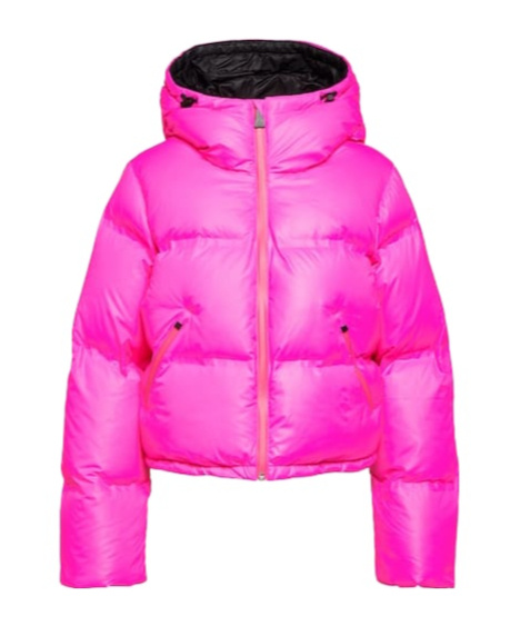 Aztech Mountain Minnie Nuke Suit Down Jacket In Pink
