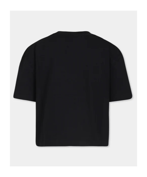 Msgm Logo-print T-shirt In Black