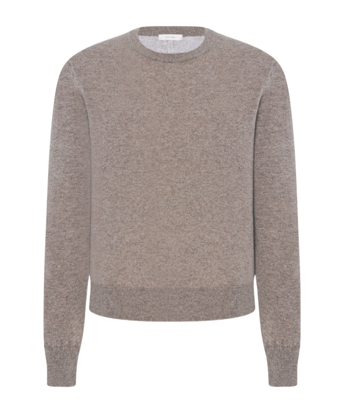 The Row Benji Cashmere Sweater In Gray