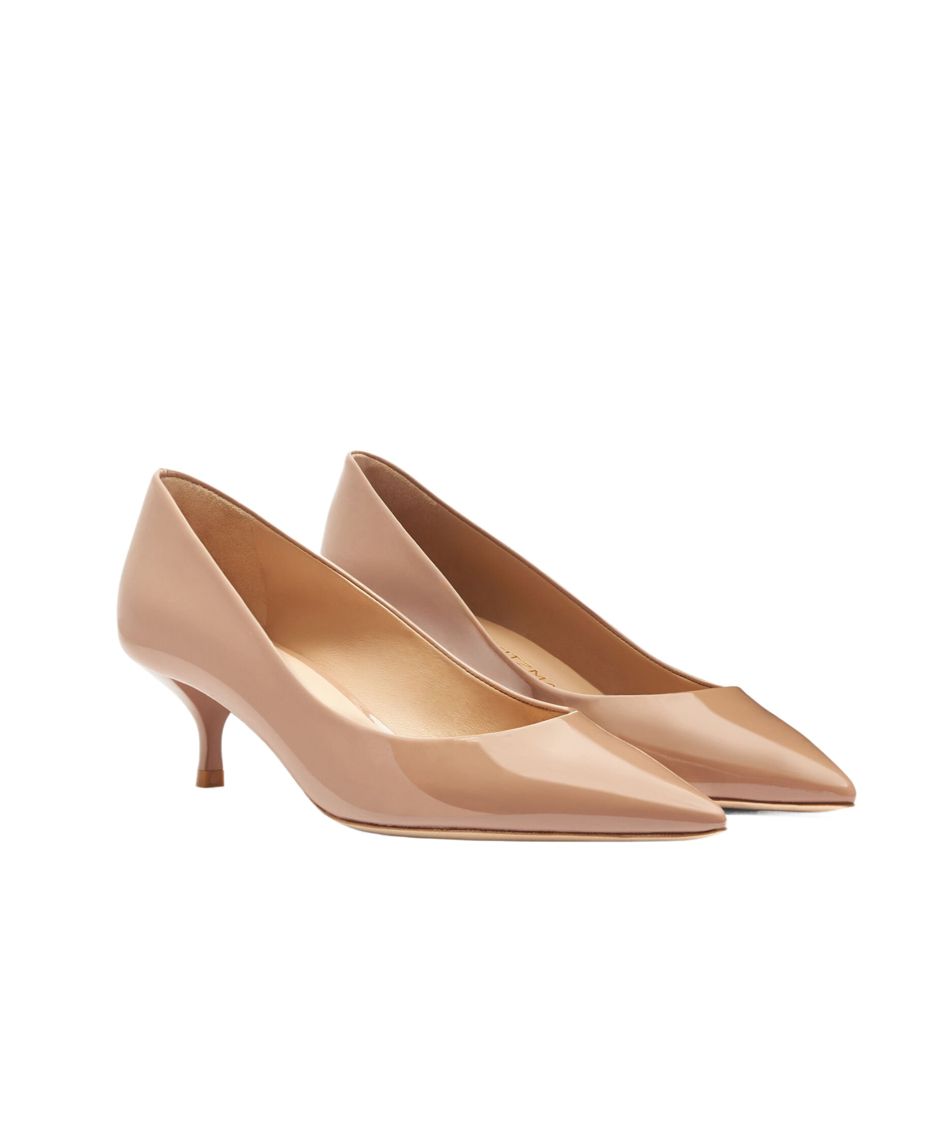 Stuart Weitzman Pointed High Heels In Nude