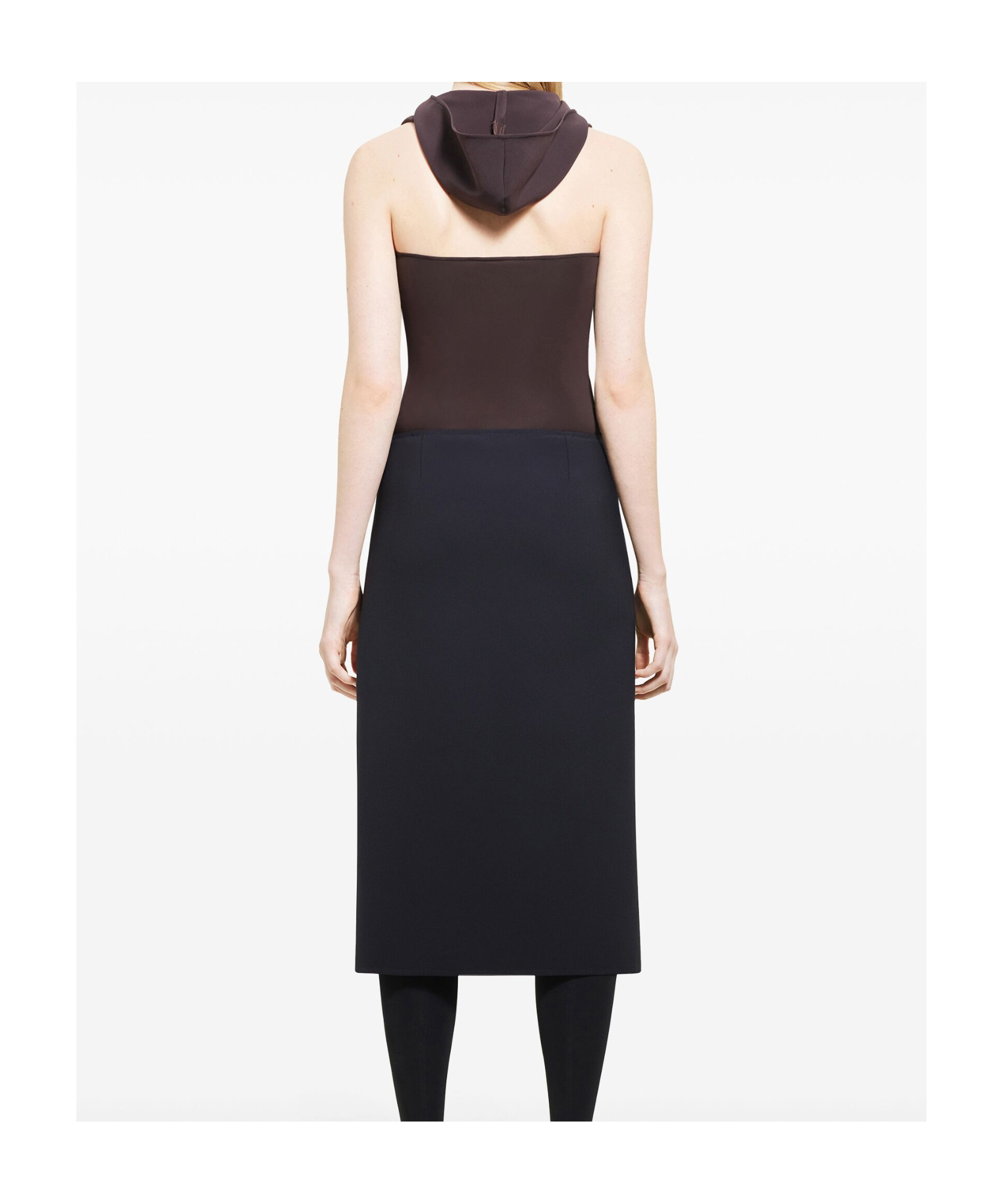 Shop Courrèges Hooded Bodysuit