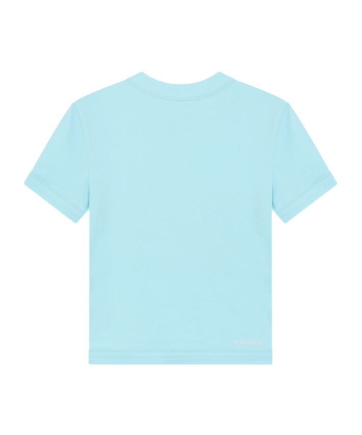 We11 Done Illustration-style Print T-shirt In Blue