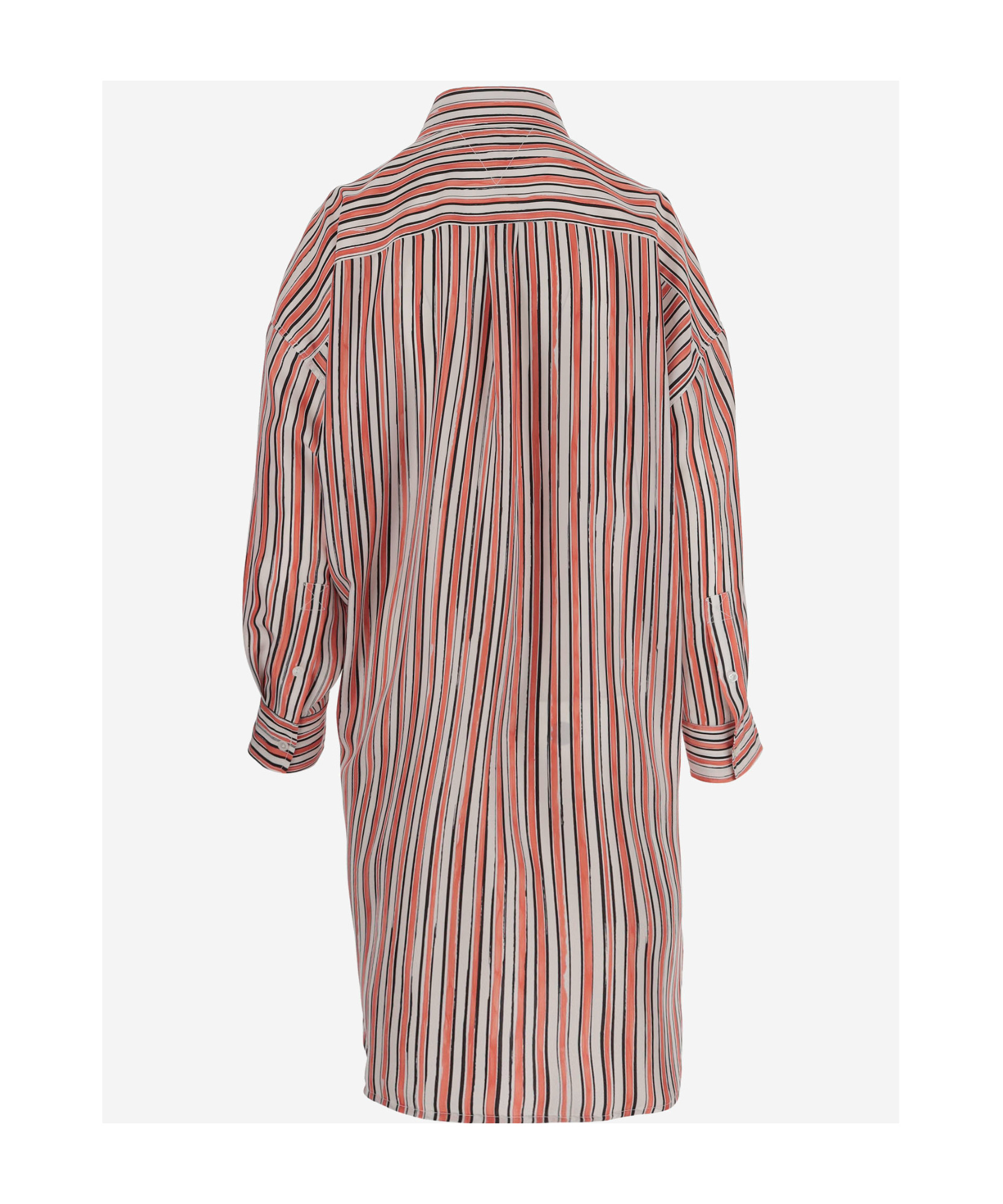 Bottega Veneta Shirt Dress In Multicolor