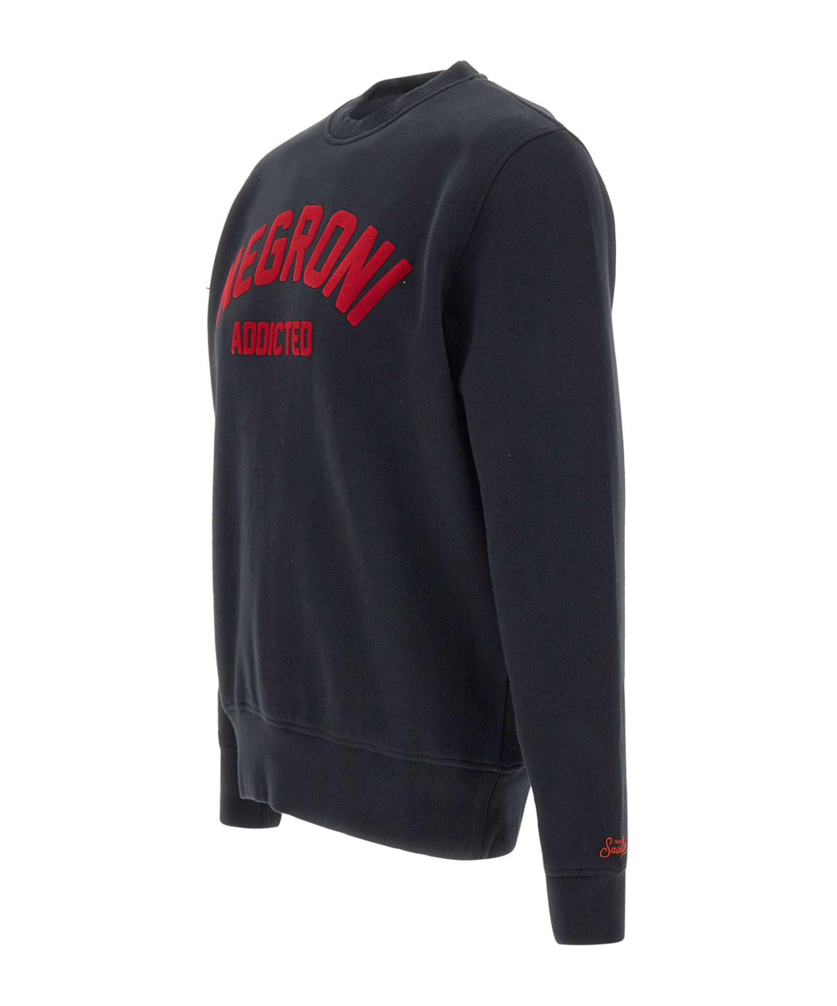 Mc2 Saint Barth Soho Negroni Crew-neck Sweatear In Blue