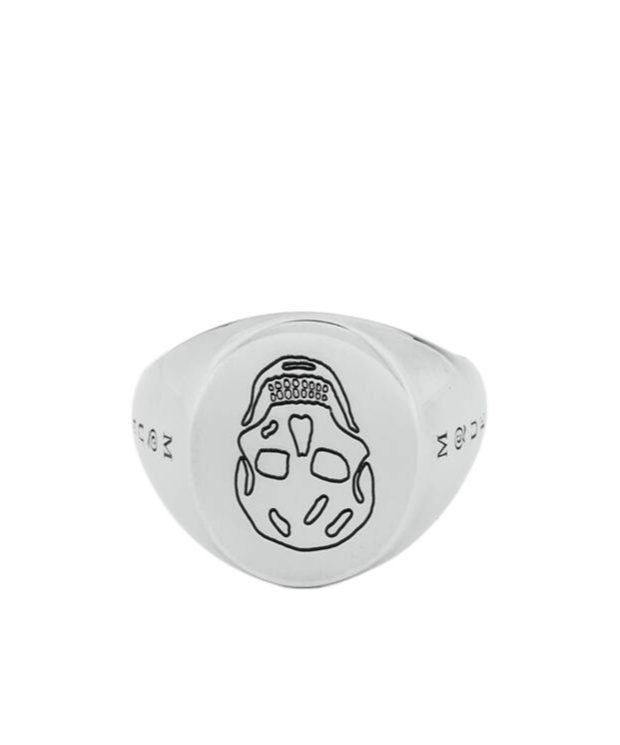 Alexander Mcqueen Skull Signet Ring