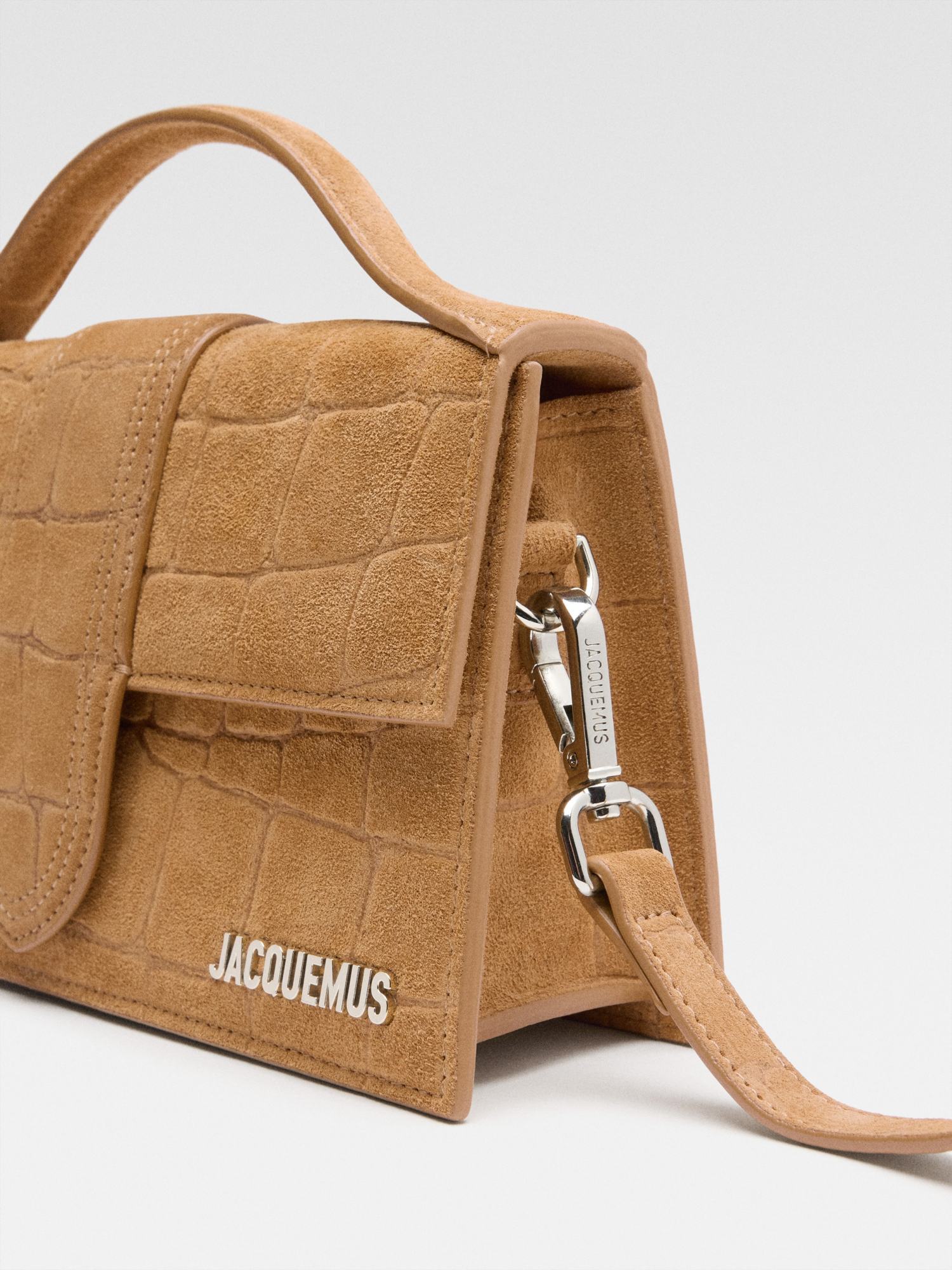 Jacquemus Flip Shoulder Bag In Brown