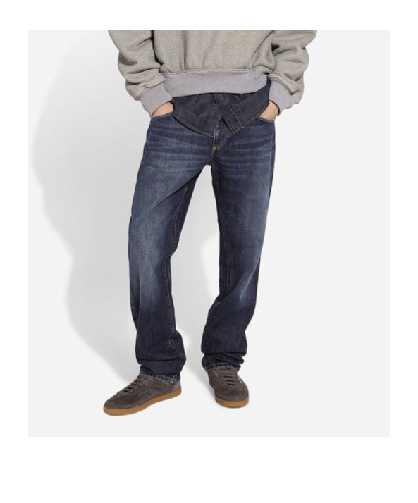 Dolce & Gabbana Classic Jeans With Dg Embroidery In Blue