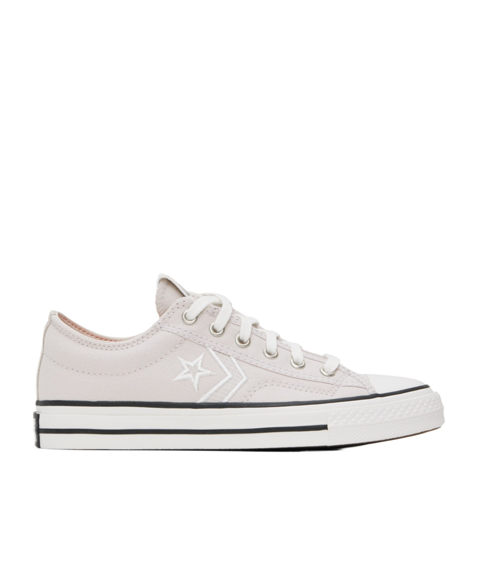 Converse Logo-lacing Low-cut Casual Shoes In White