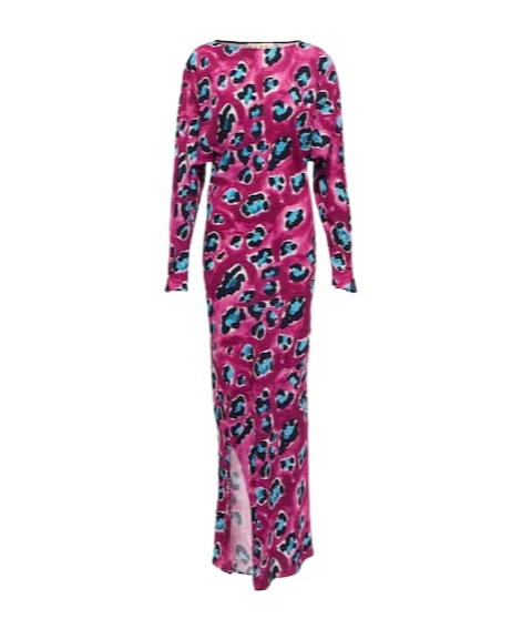 Marni Printed Maxi Dress In Pink