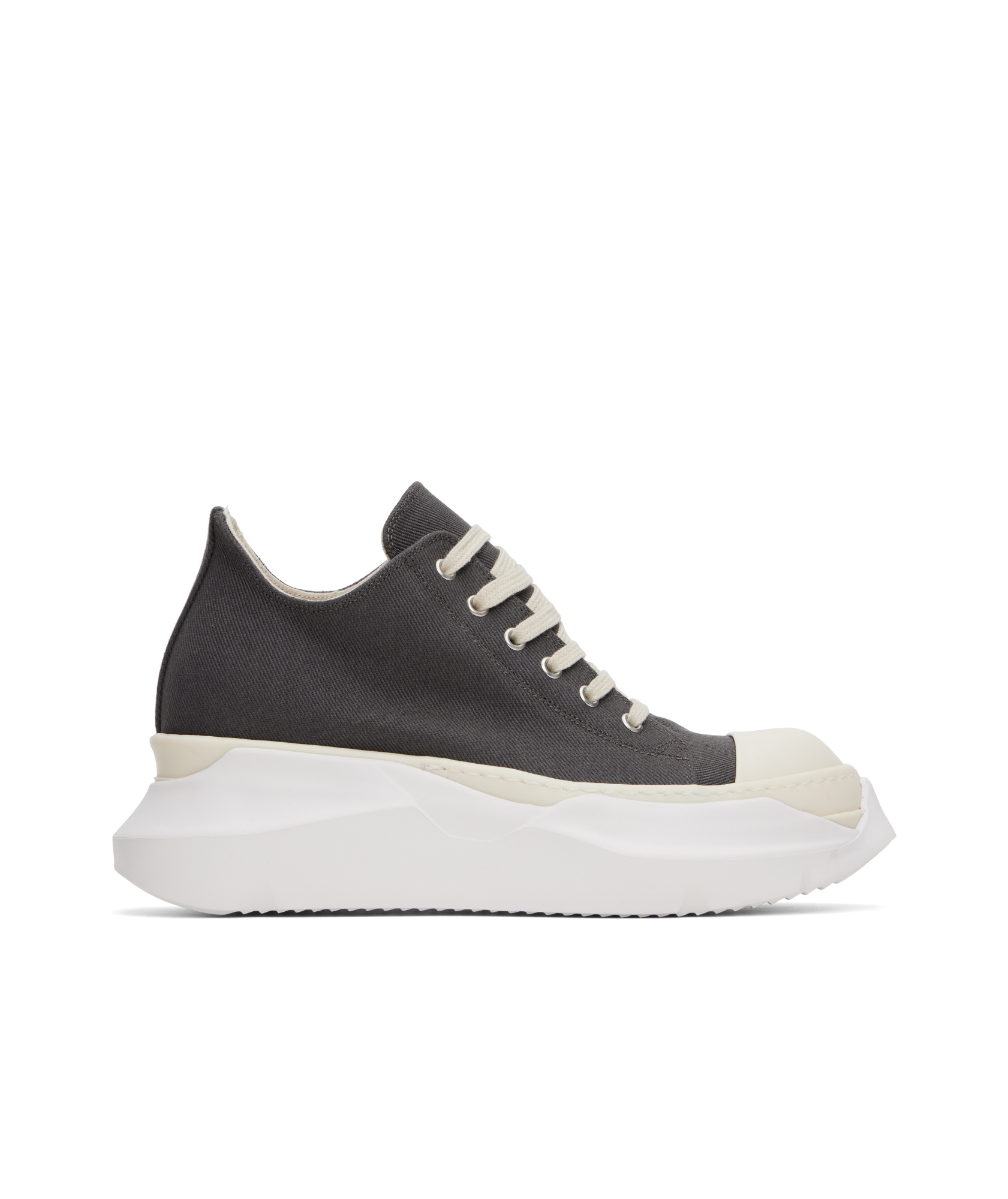 Shop Rick Owens Drkshdw Abstract Low-top Sneakers In White