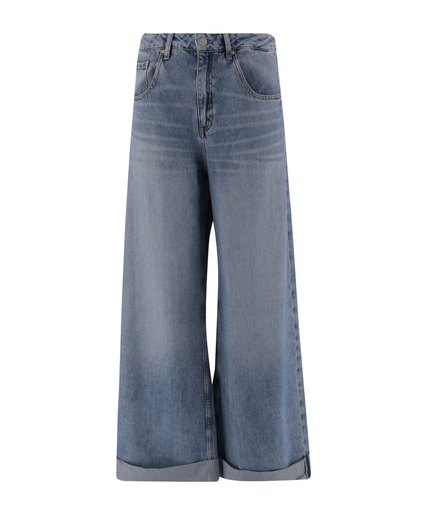 Ag Jeans With Belt Loops In Blue