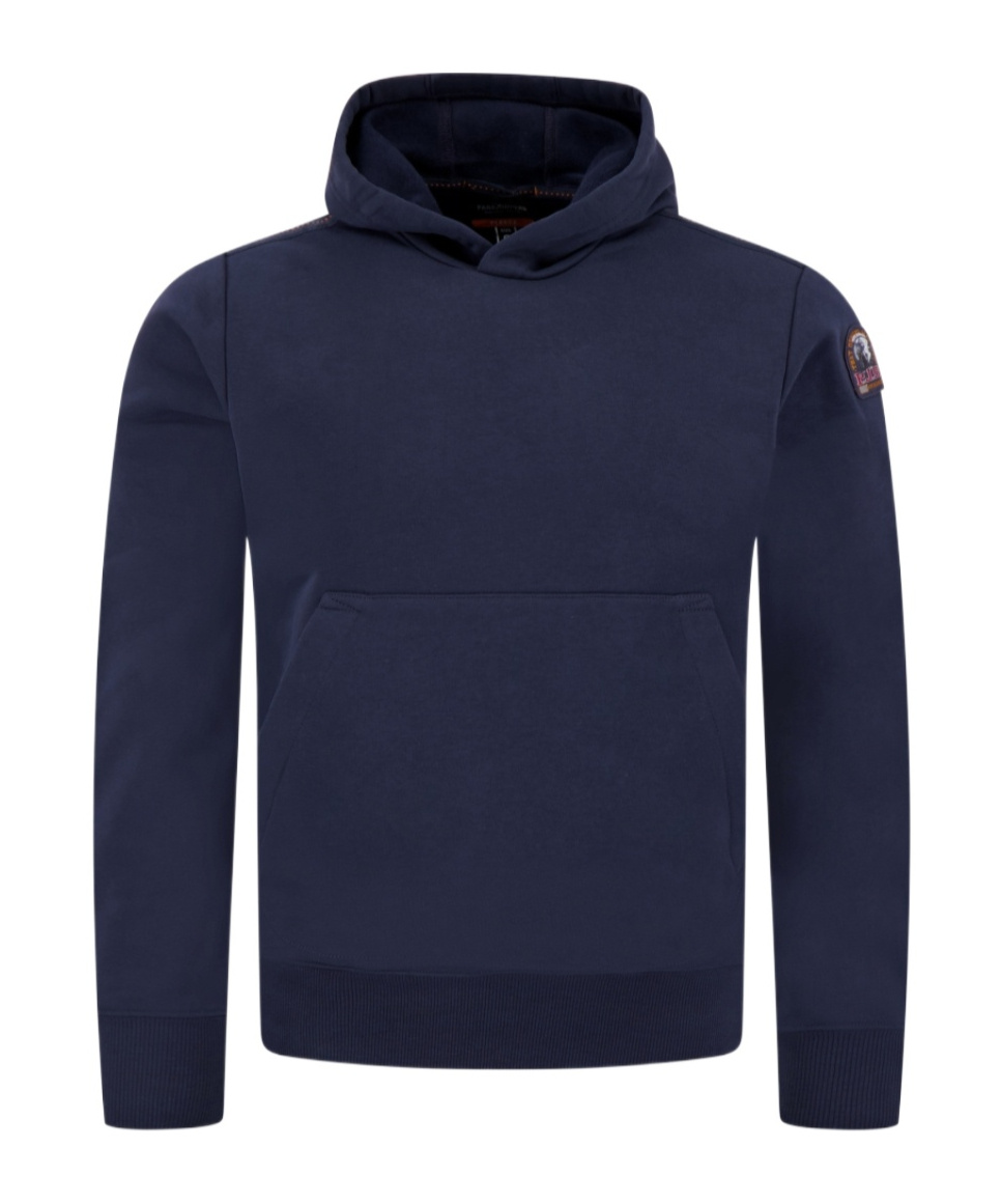 Parajumpers Long-sleeved Hooded Sweatshirt In Blue